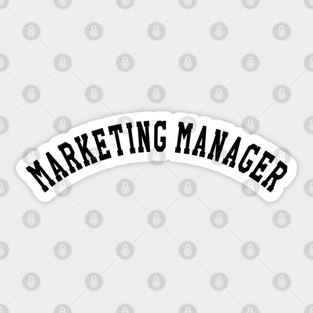 Marketing Manager Sticker by KC Happy Shop